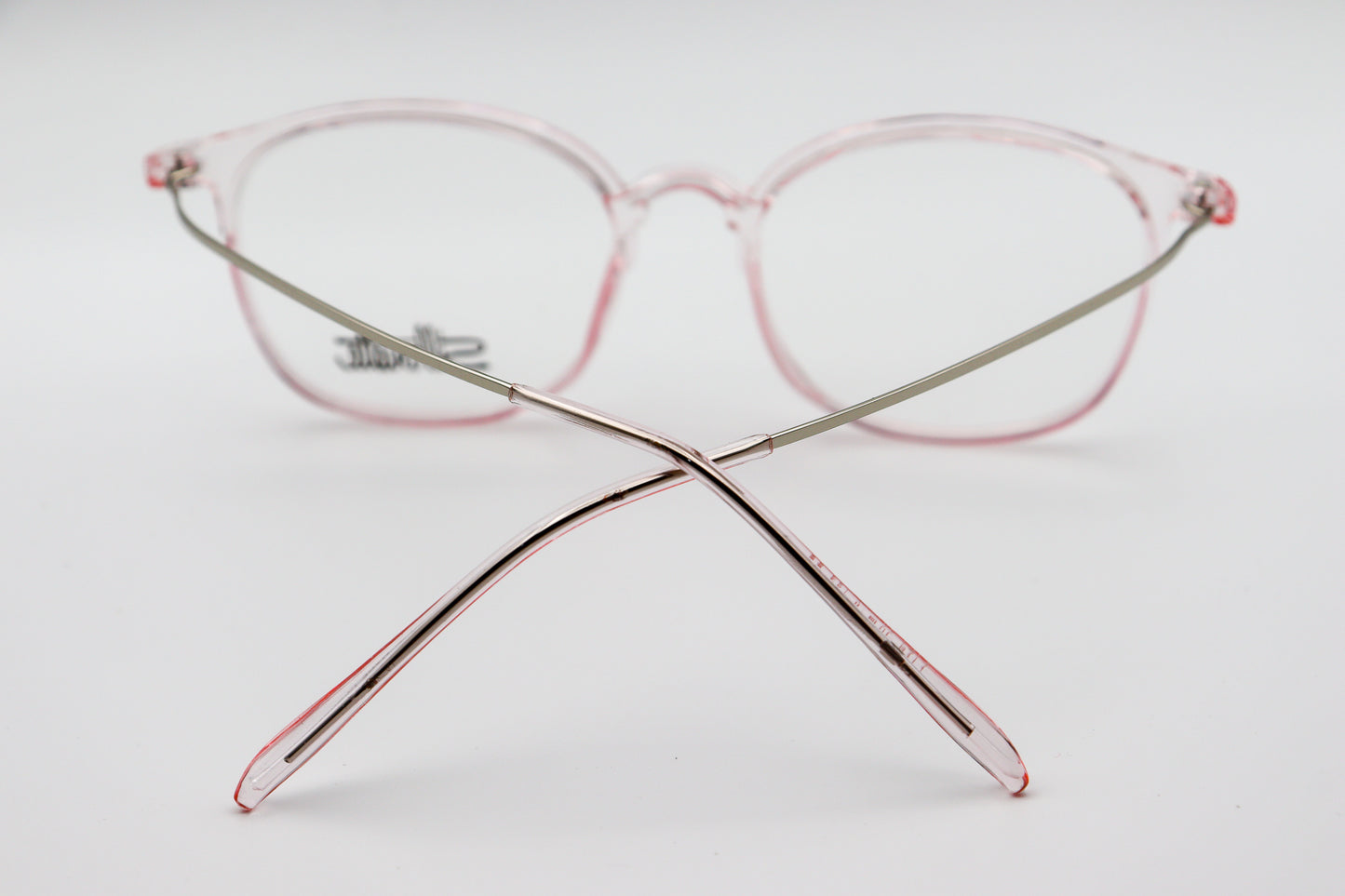 Translucent Pink With Metal Sides-2124 image 3