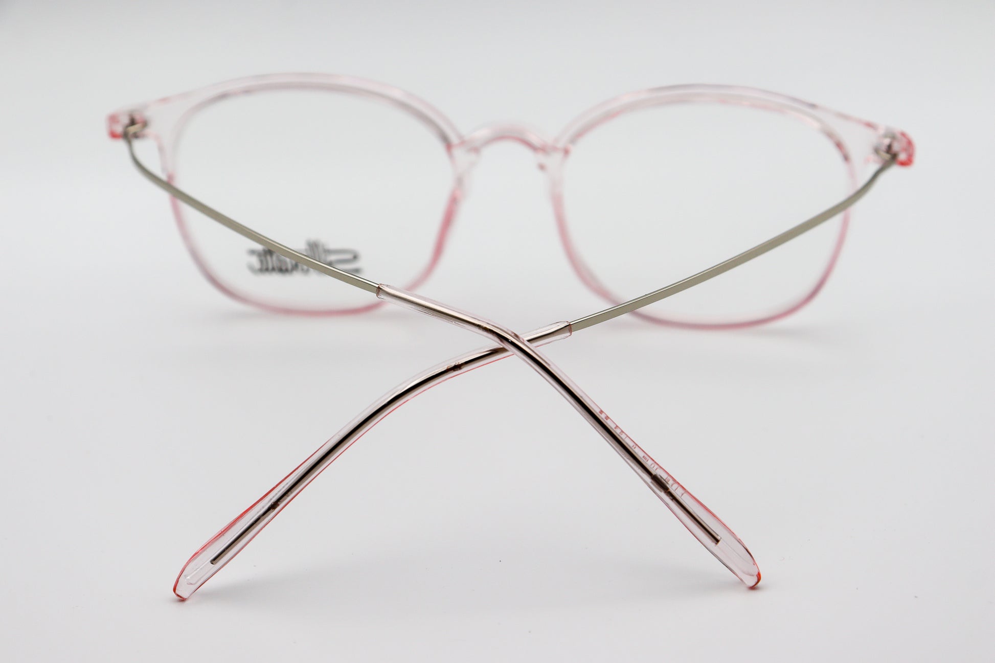 Translucent Pink With Metal Sides-2124 image 3
