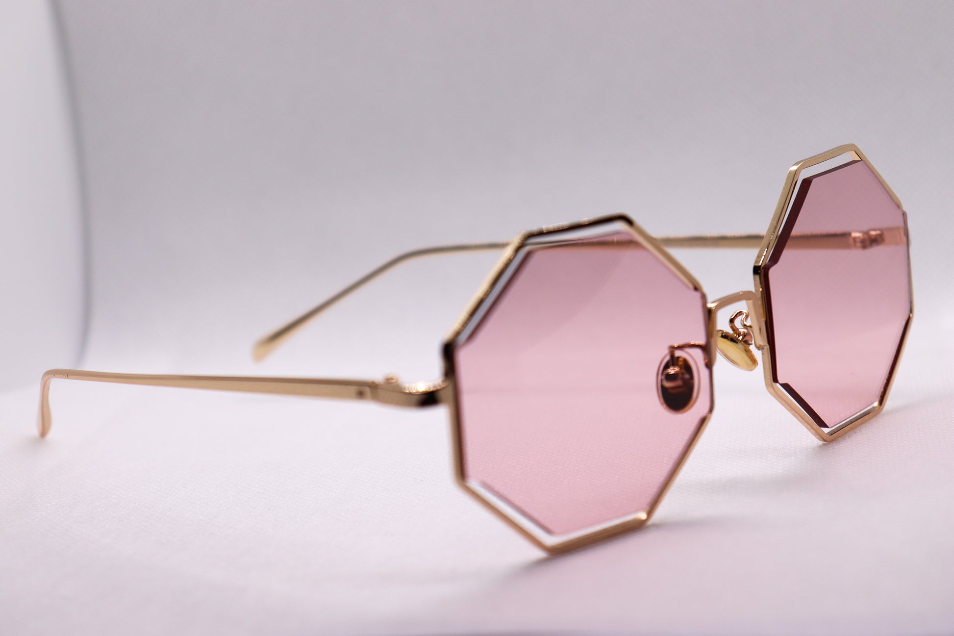 Angel Eyes Pink Sunglasses - 6820 image 4