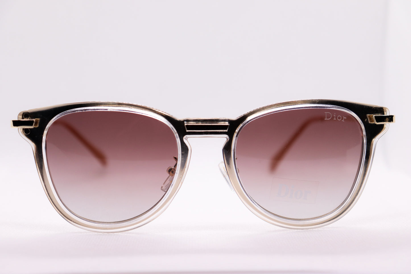 Silver & Gold Sunglasses - 8859 image 0