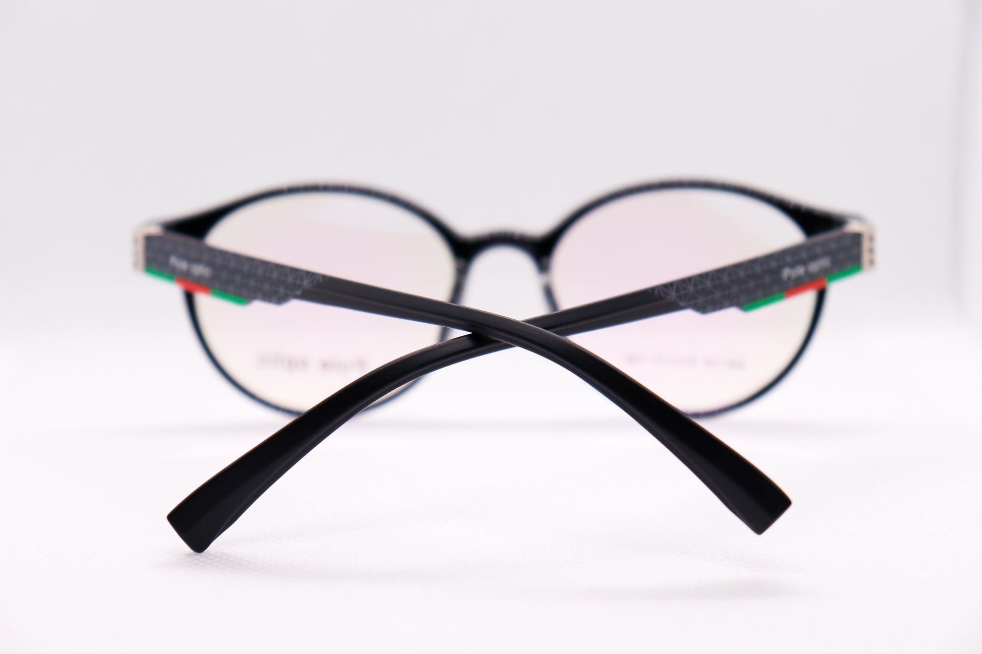 Round Black Eyeglasses - 6732 image 4