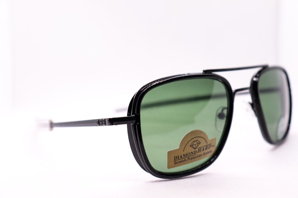 RE Black & Gold Sunglasses-1834 image 3