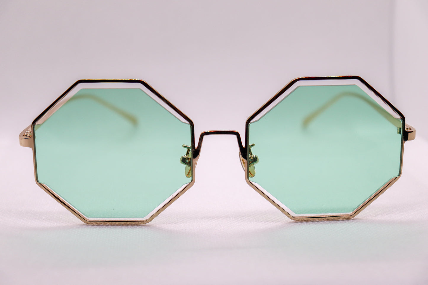 Angel Eyes Green Sunglasses - 6820 image 0