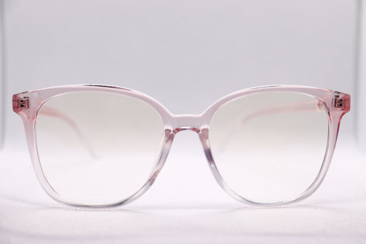 Oversized Gradient Pink Eyeglasses - 6466 image 0