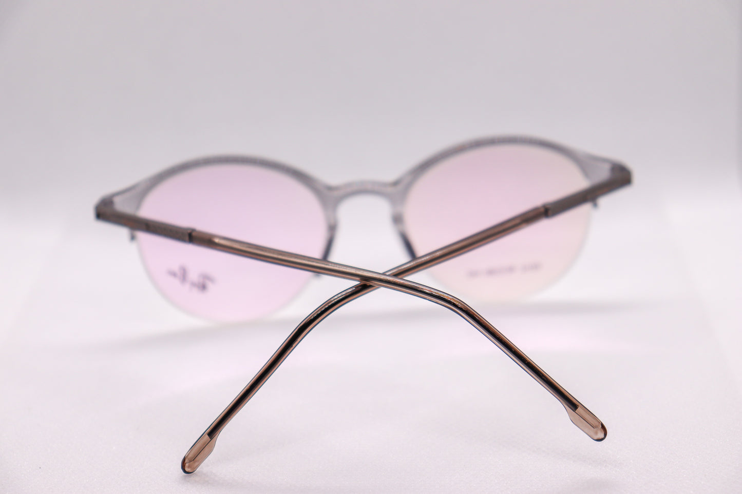 RB Round Half-Eye BlueCut Eyeglasses - 2277 image 4