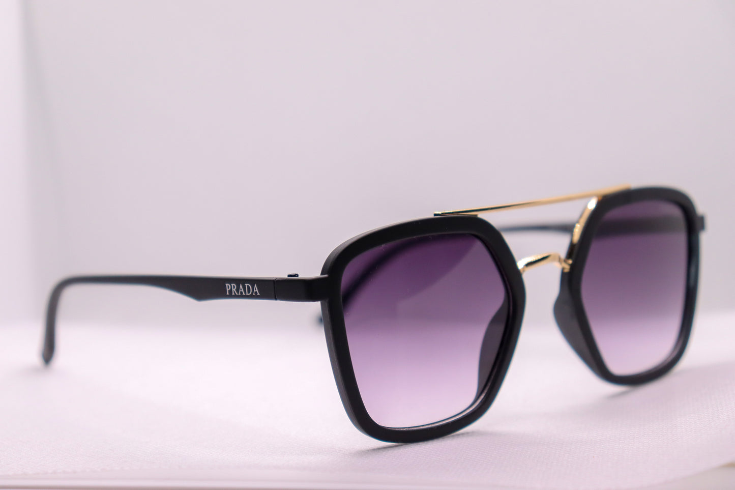 Black & Gold Sunglasses - 6923 image 3