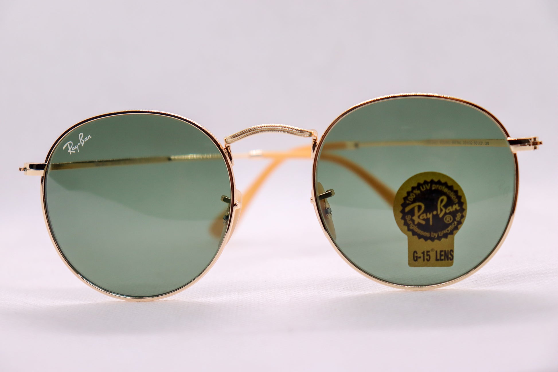 RayBan Round Gold- RB2447 image 3