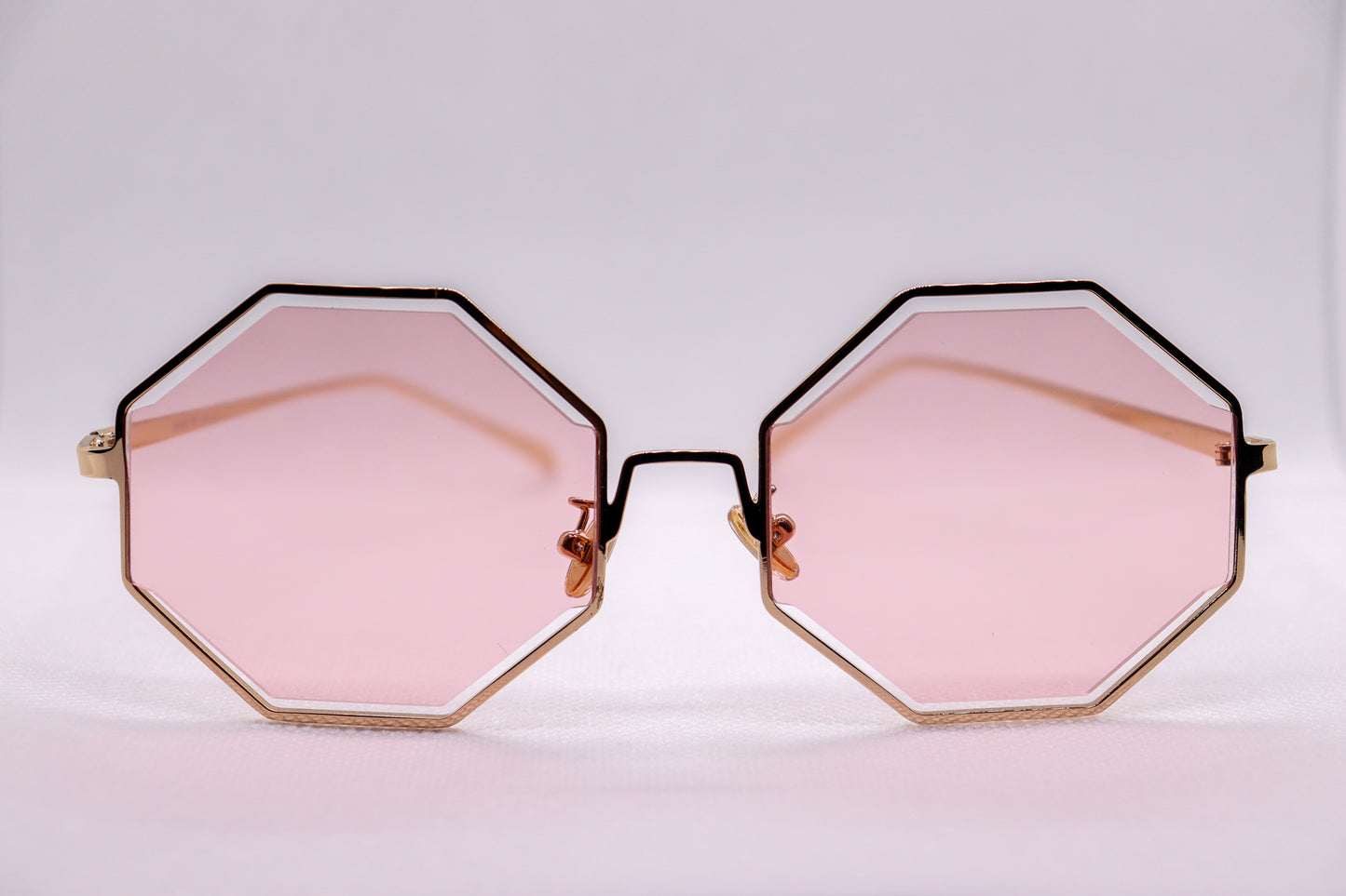 Angel Eyes Pink Sunglasses - 6820 image 0