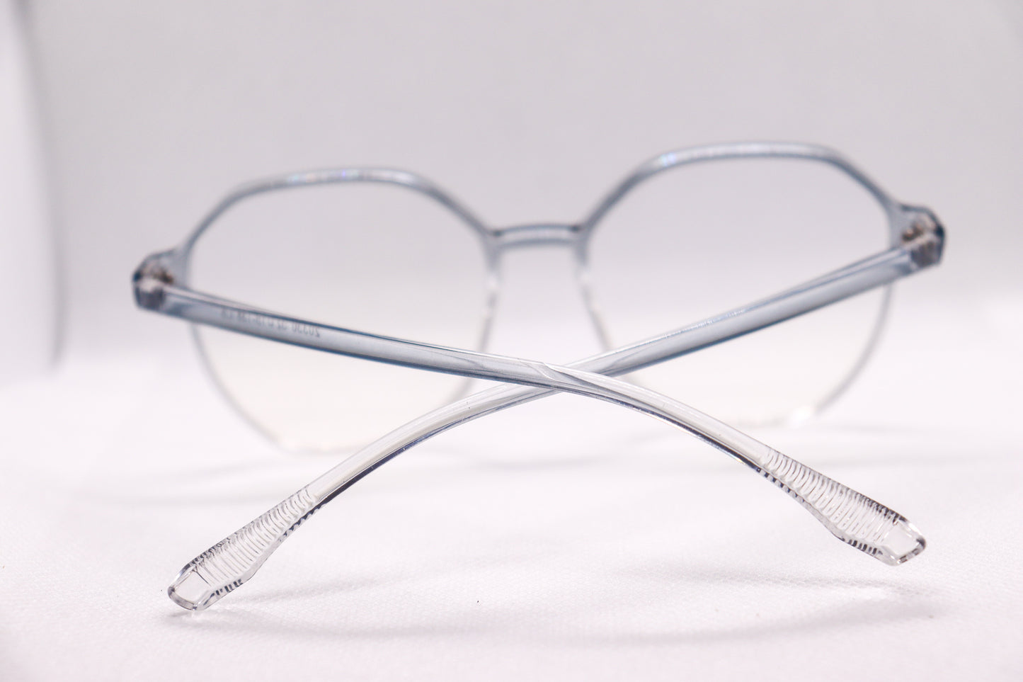 Clear Grey Gradient - BlueCut Eyeglasses - 9791 image 5
