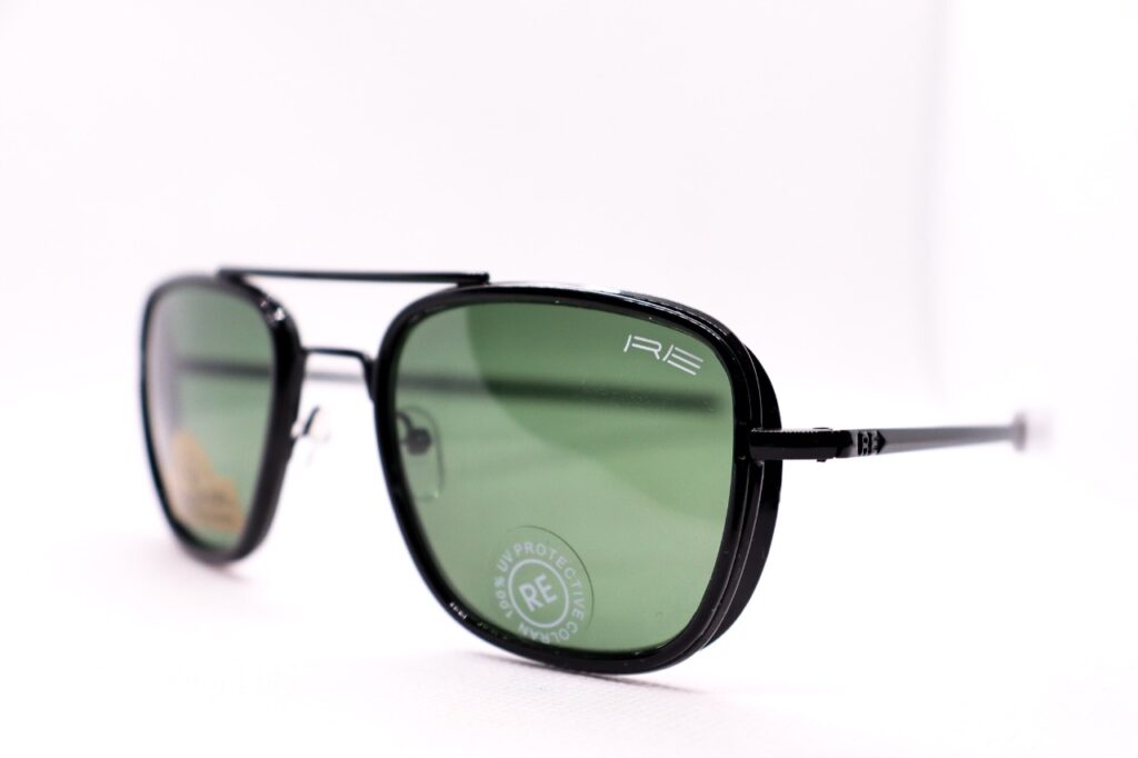 RE Black & Gold Sunglasses-1834 image 5