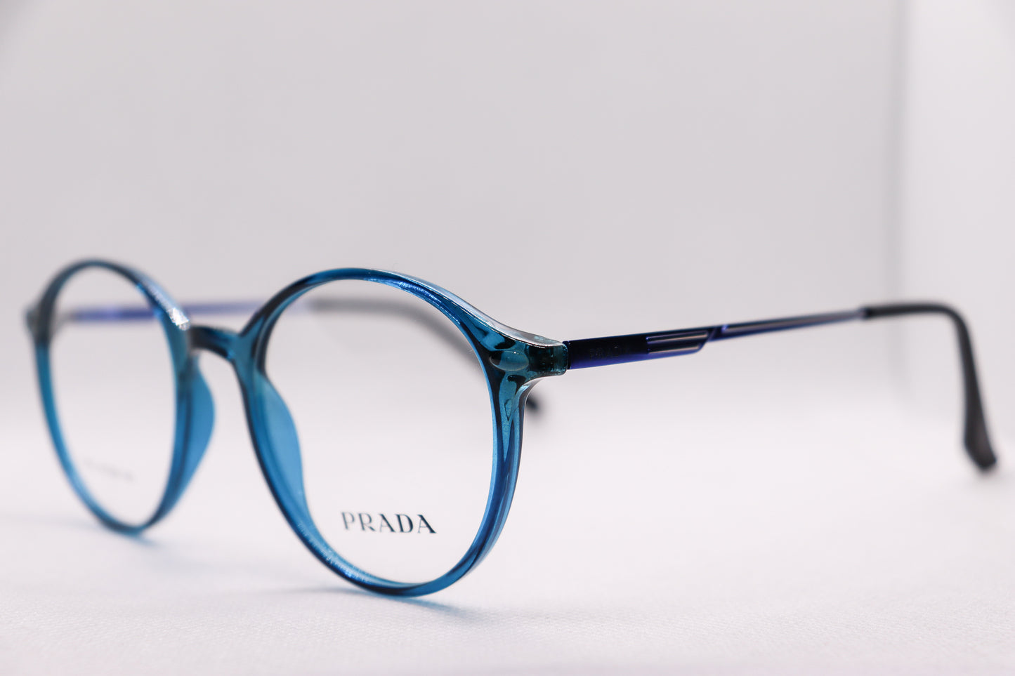 Blue Round BlueCut Eyeglasses - 2842 image 1