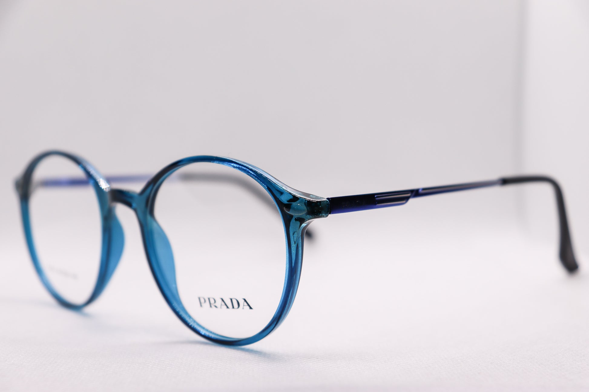 Blue Round BlueCut Eyeglasses - 2842 image 1