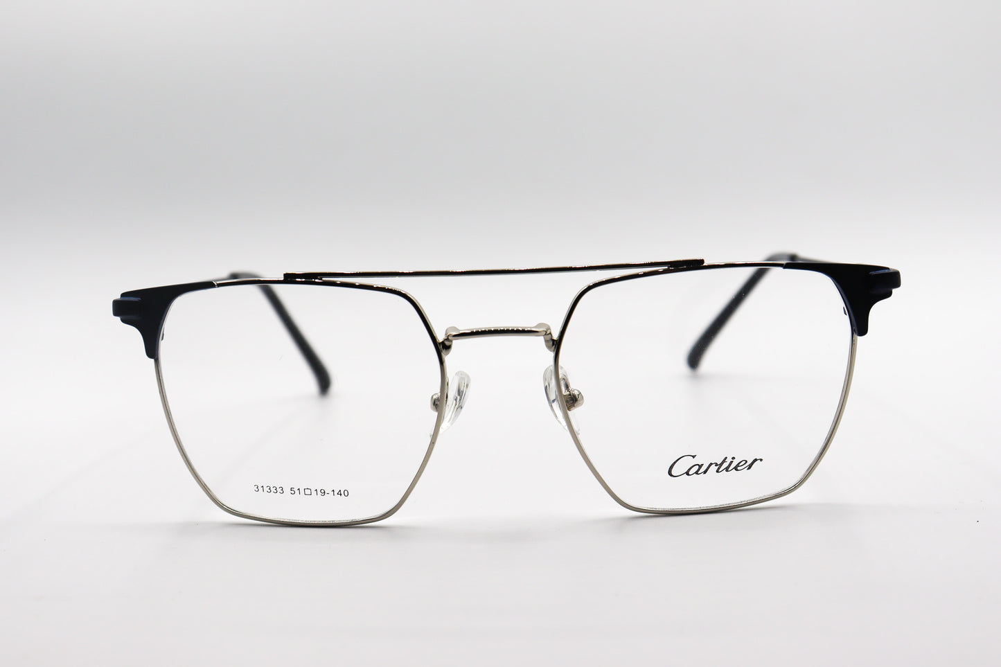 Cartier Double Bridge Silver & Black -31333 image 0