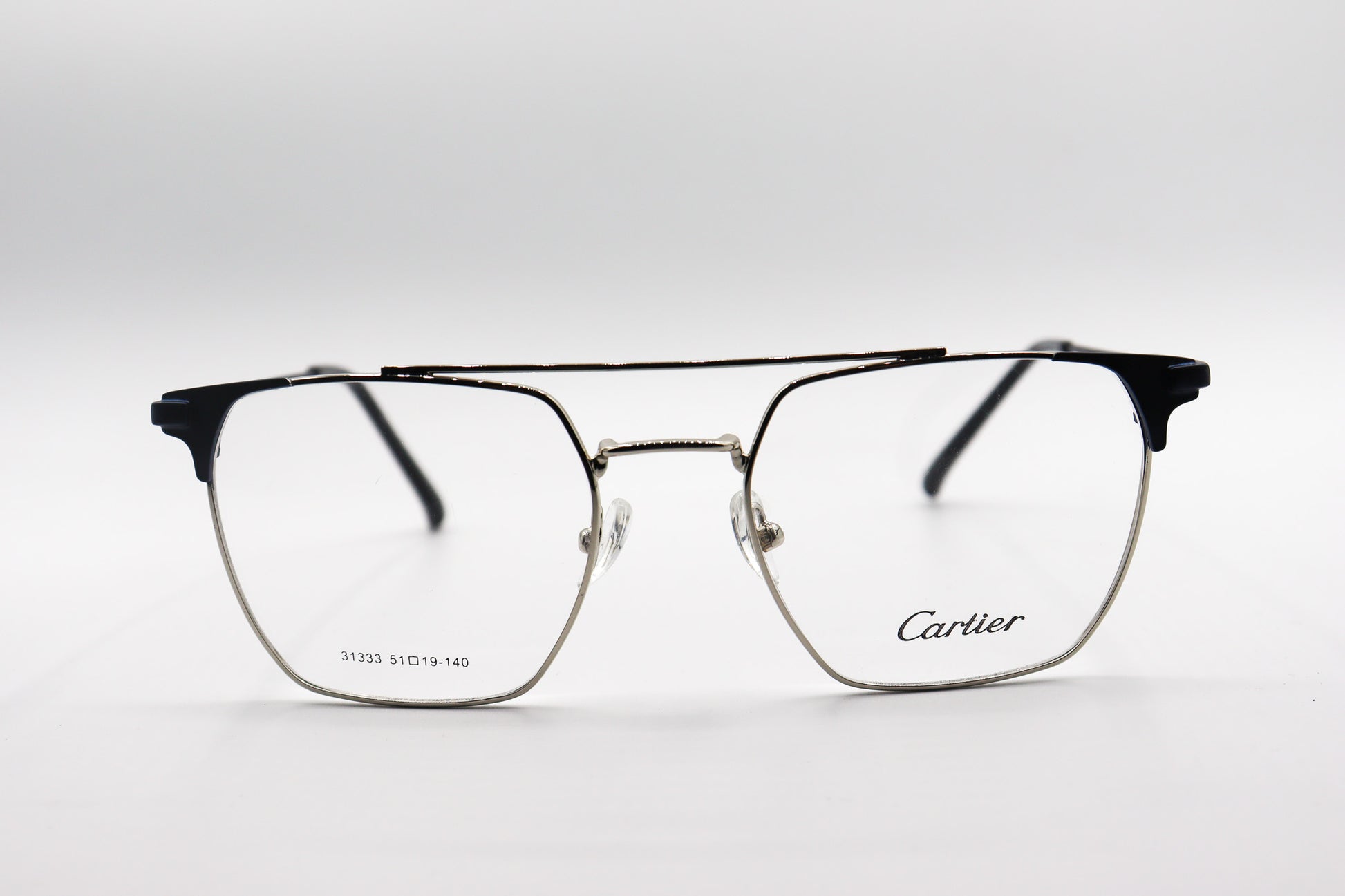 Cartier Double Bridge Silver & Black -31333 image 0