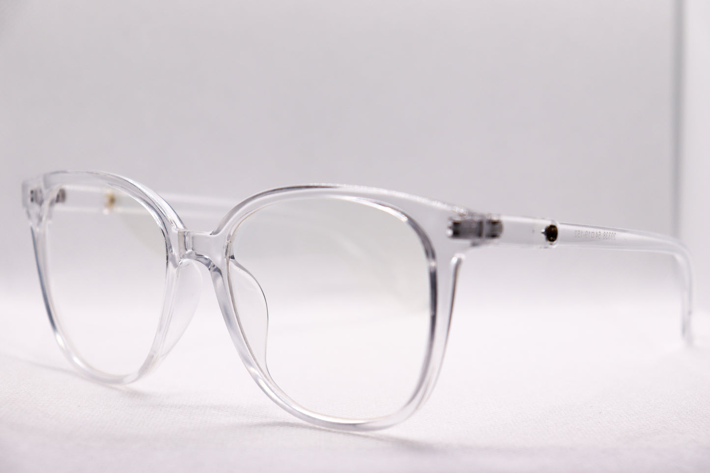 Oversized Translucent  Eyeglasses - 6466 image 1