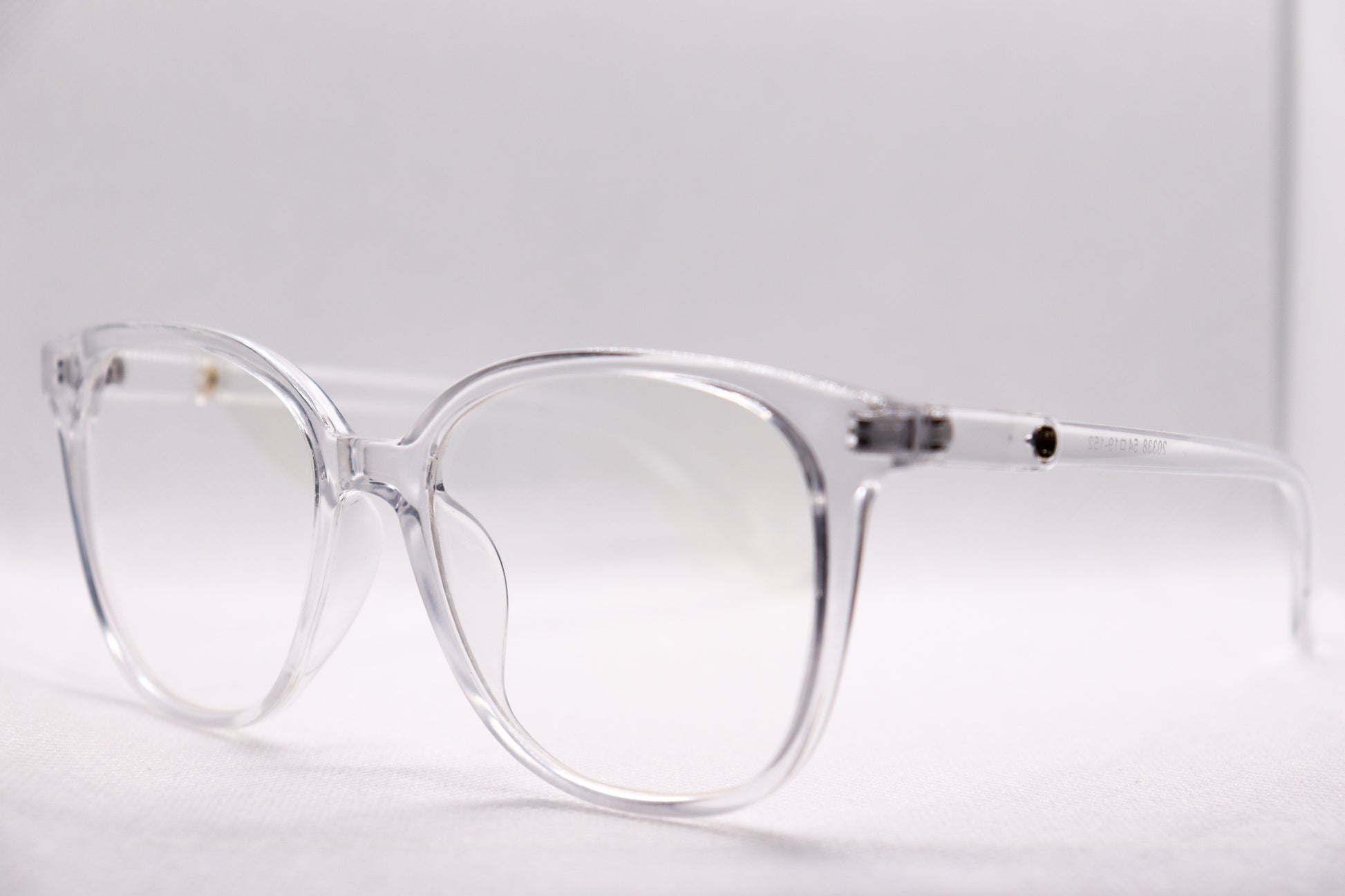 Oversized Translucent  Eyeglasses - 6466 image 1