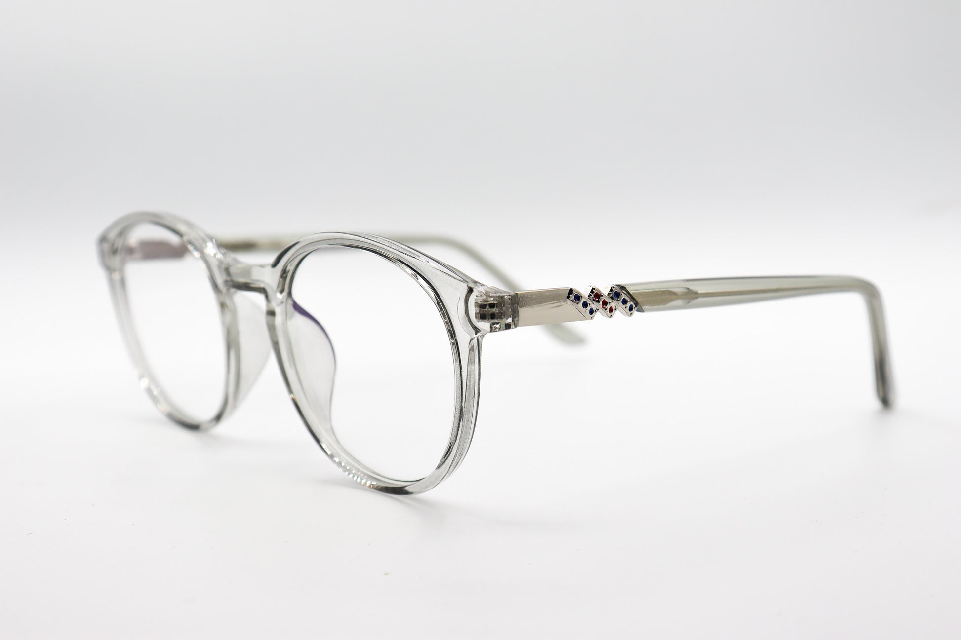 Round Translucent Grey-T2001 image 3