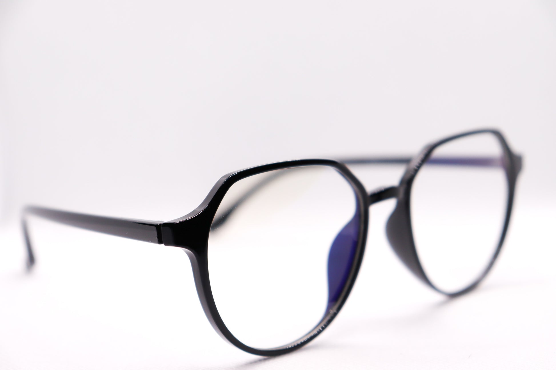 Clear Black Gradient - BlueCut Eyeglasses - 9791 image 4
