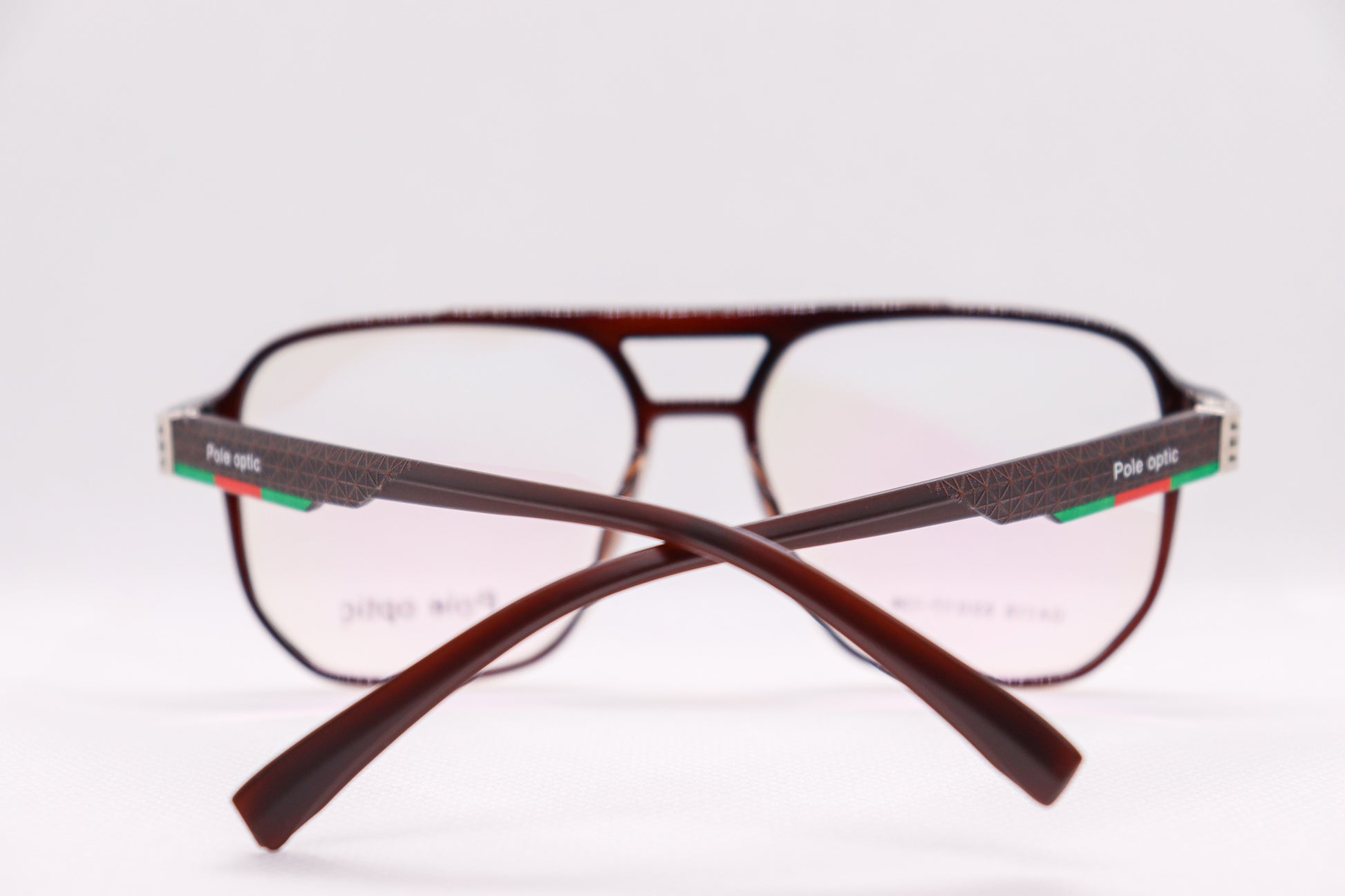 Professor Brown Eyeglasses - 9151 image 4