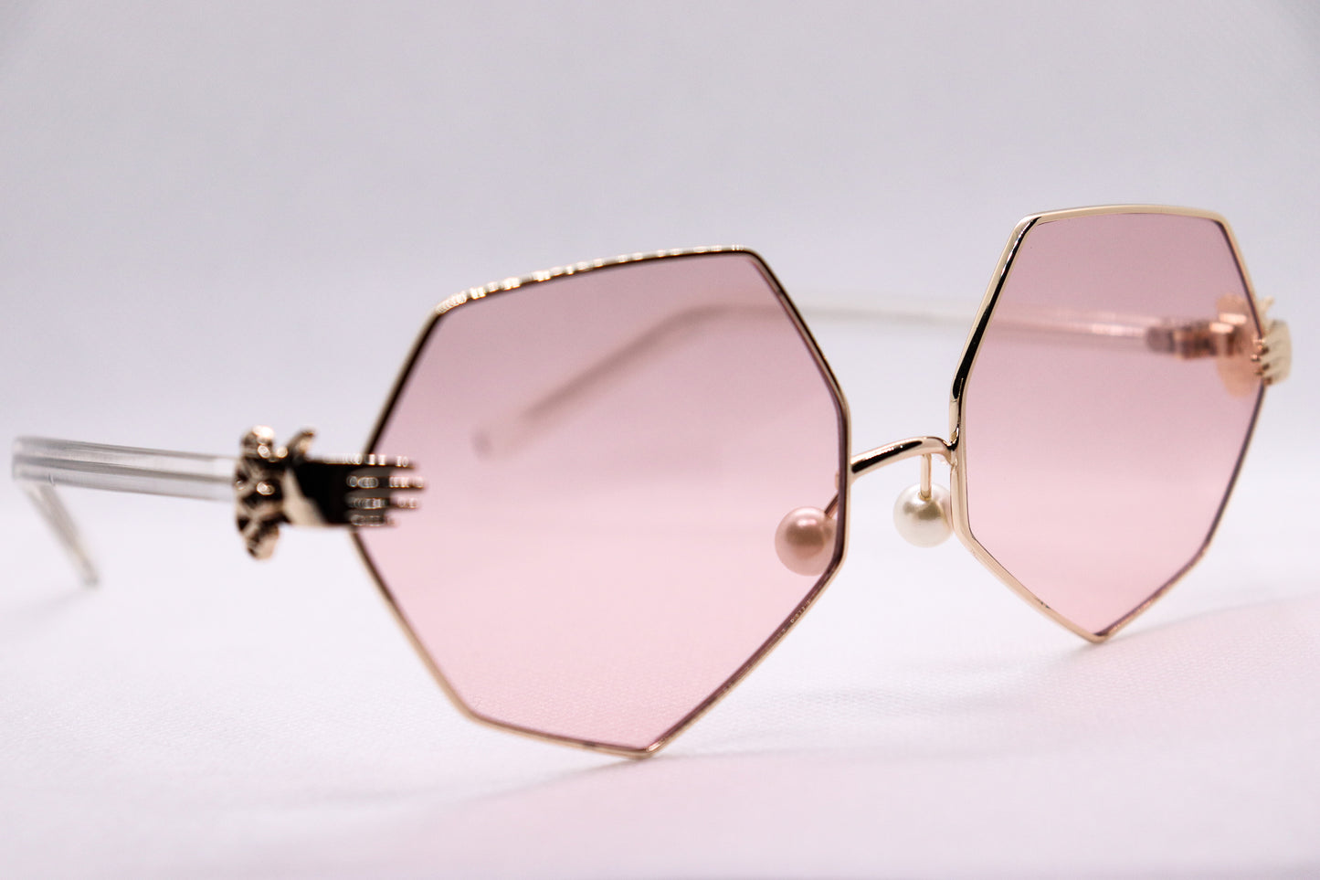 In Hands Pink Sunglasses - 1348 image 4
