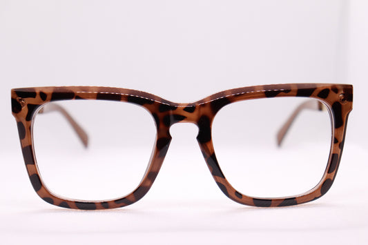 Wayfare Cheetah Brown Eyeglasses - 6957 image 1