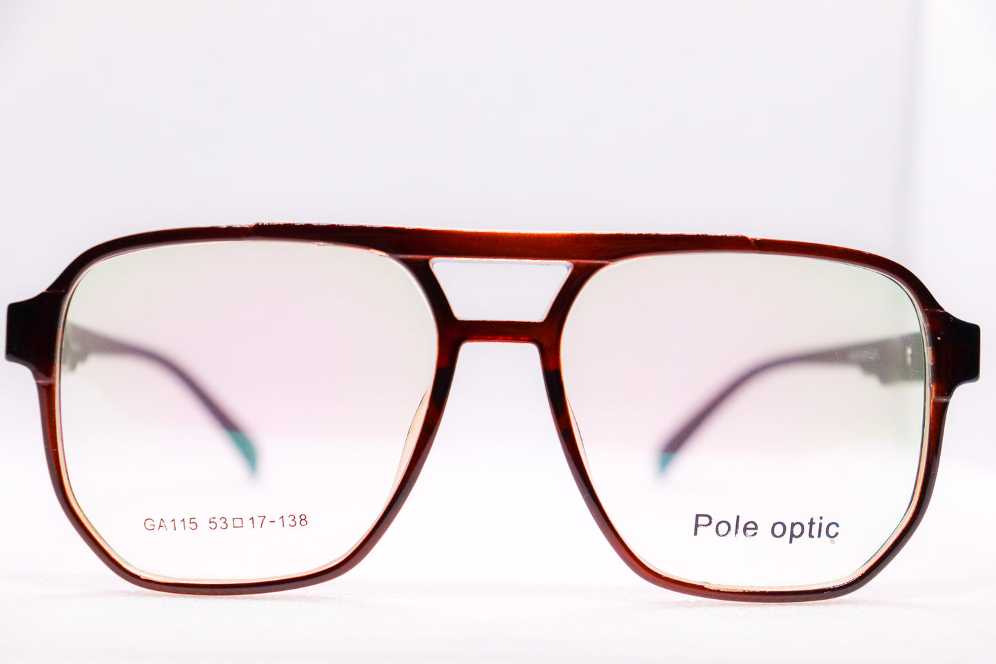 Professor Brown Eyeglasses - 9151 image 0