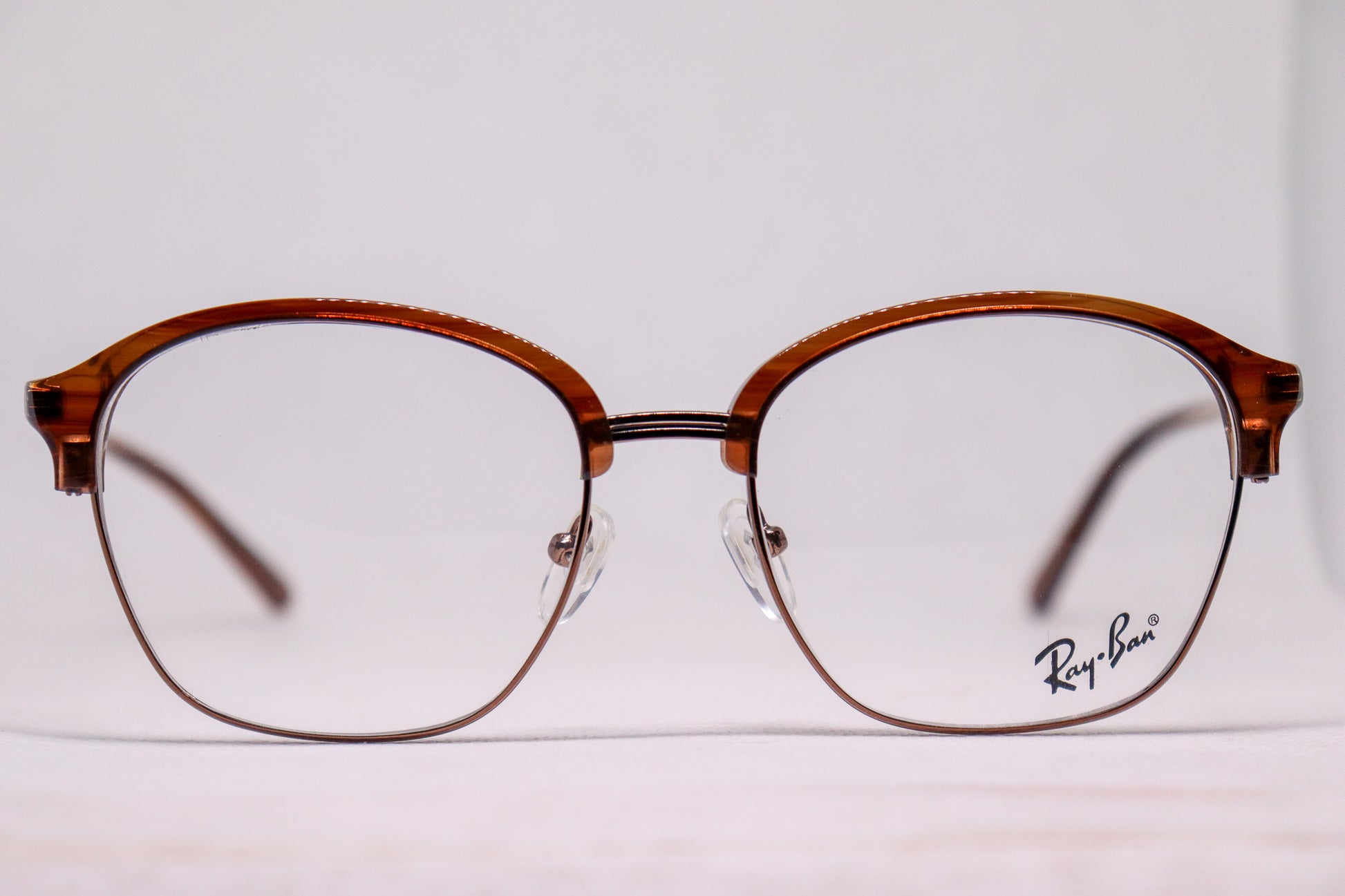 RayBan Half rimmed Brown - RB62247 image 0