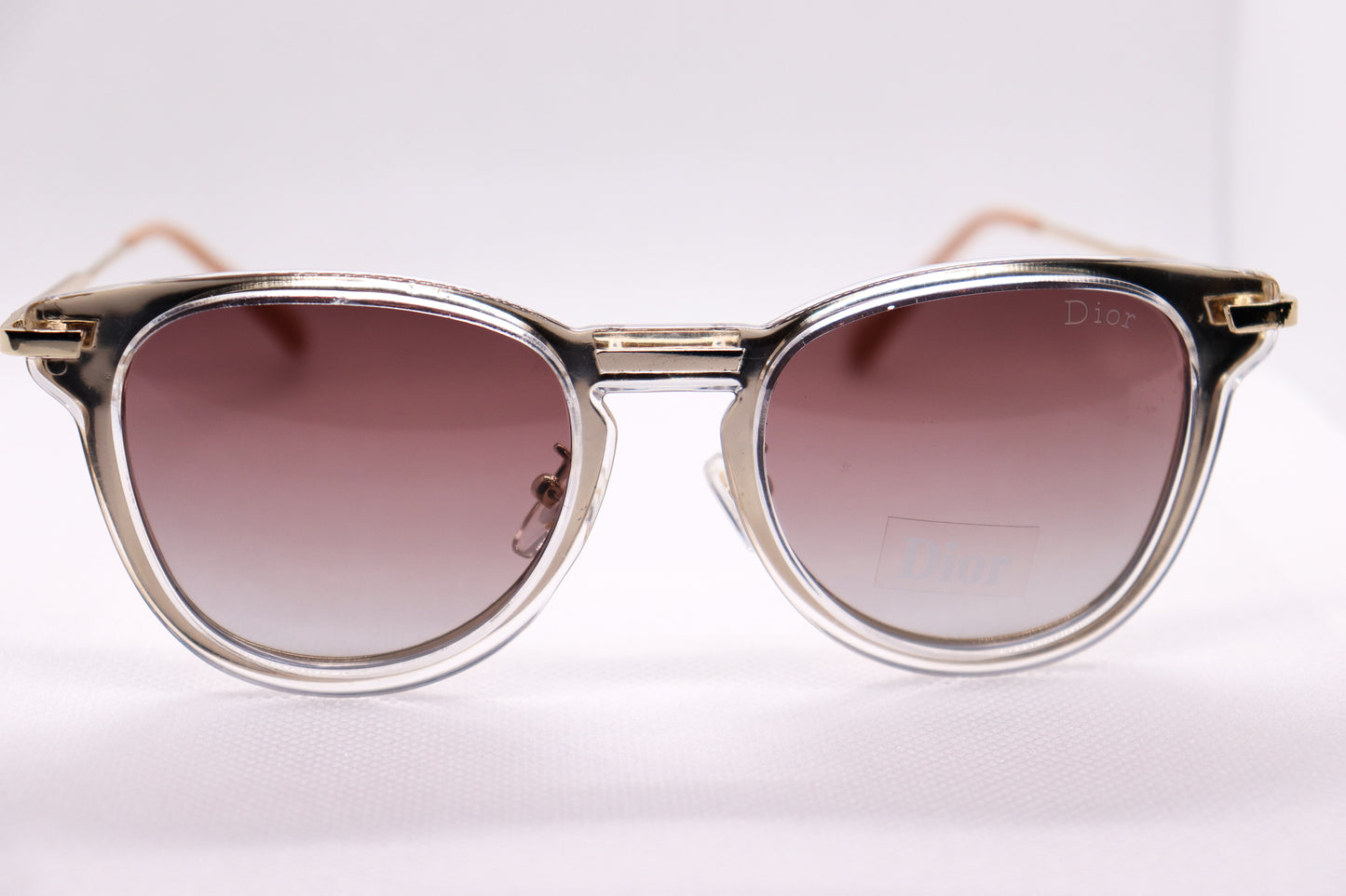 Silver & Gold Sunglasses - 8859 image 1