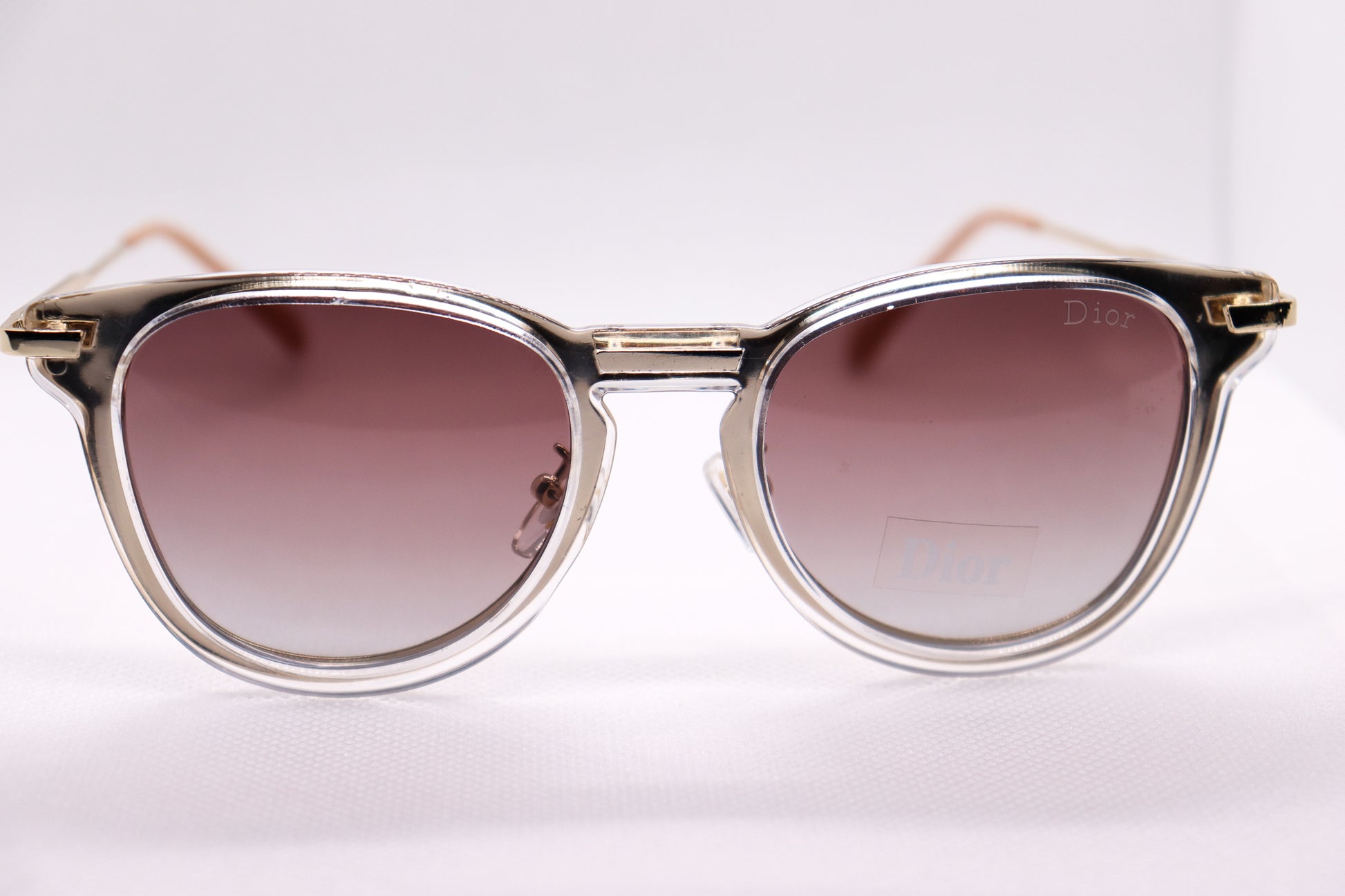 Silver & Gold Sunglasses - 8859 image 1
