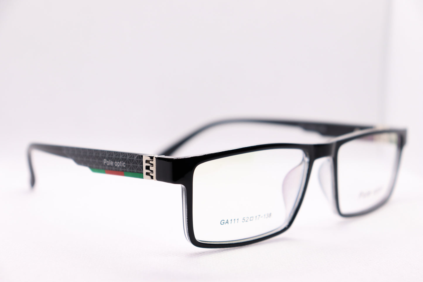 Classic Black Eyeglasses - 3232 image 2