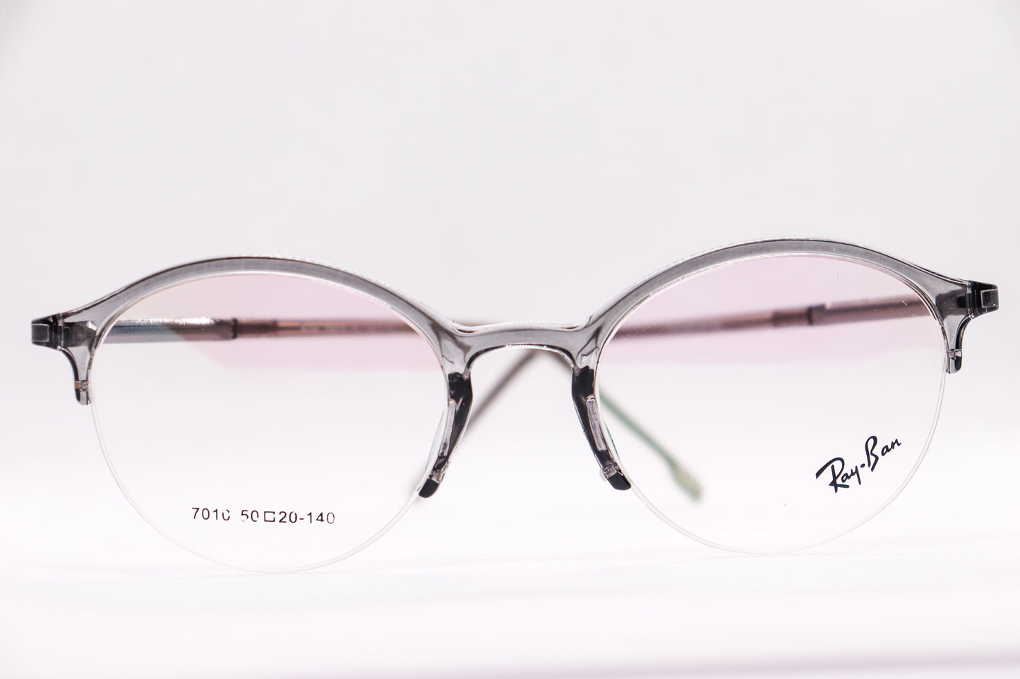 RB Round Half-Eye BlueCut Eyeglasses - 2277 image 3