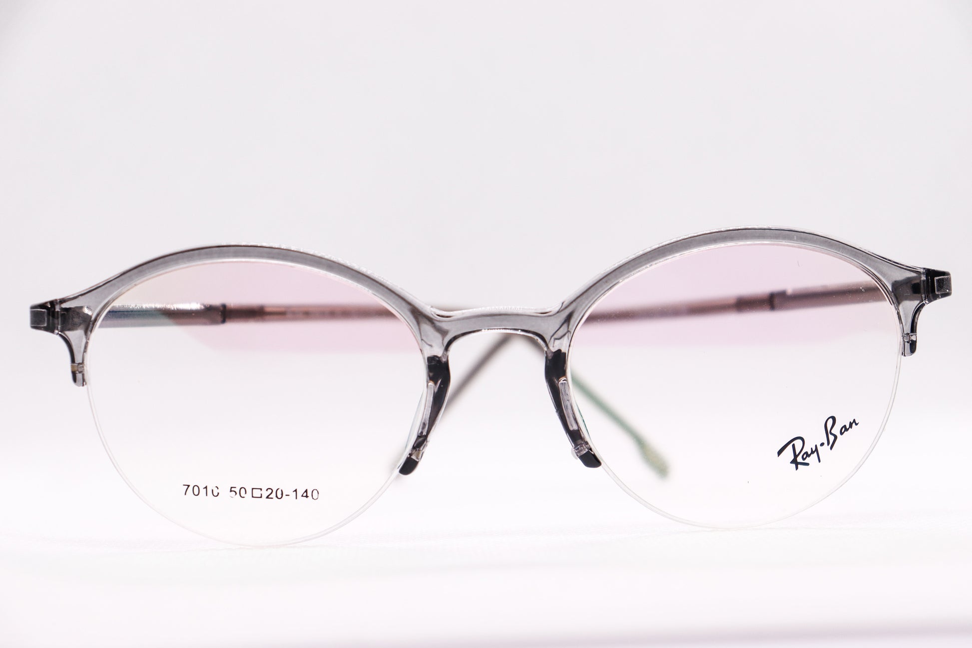 RB Round Half-Eye BlueCut Eyeglasses - 2277 image 3