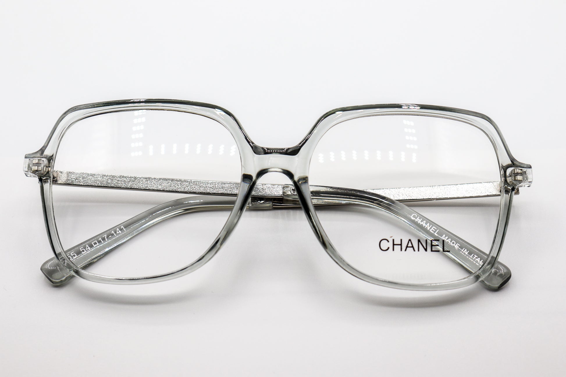 Channel Oversized Translucent Grey - CH3355G image 1