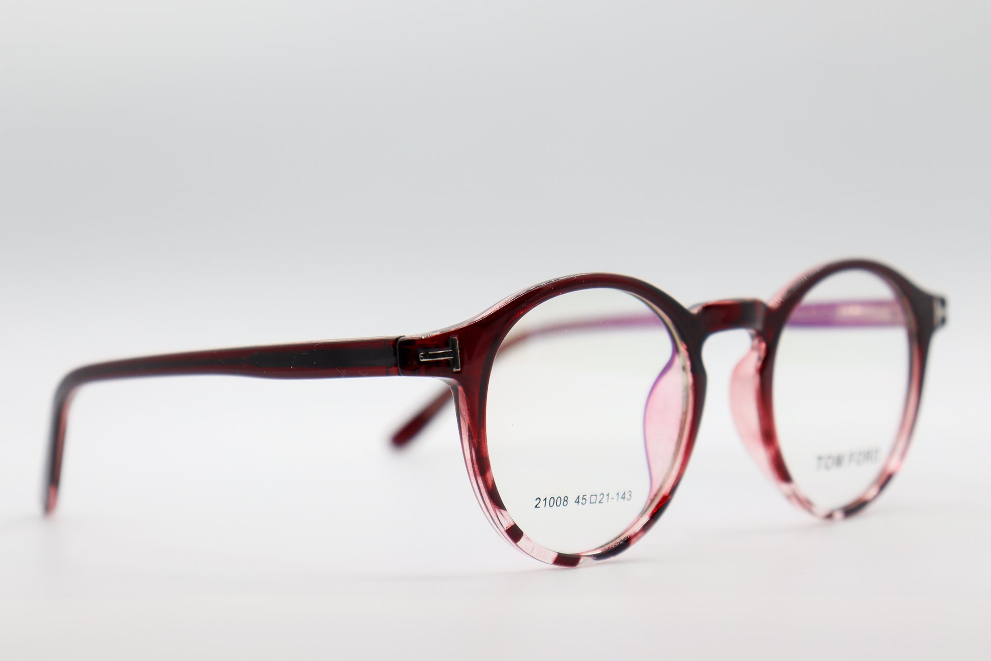 TomFord Round Maroon - 21008 image 3