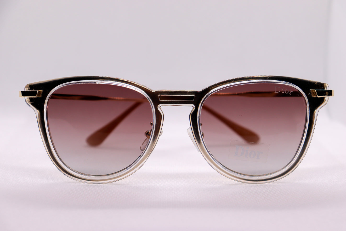 Silver & Gold Sunglasses - 8859 image 4