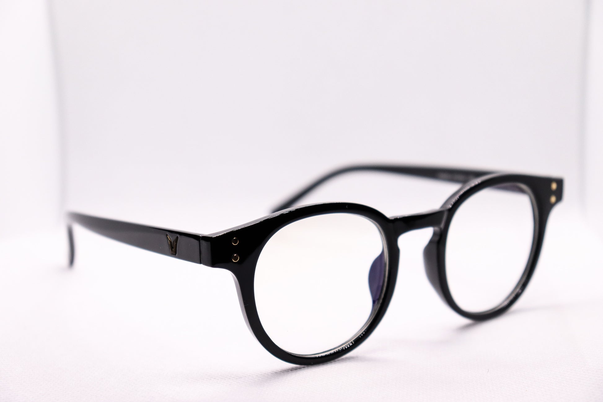 Sleek Round Black - 8489 image 2