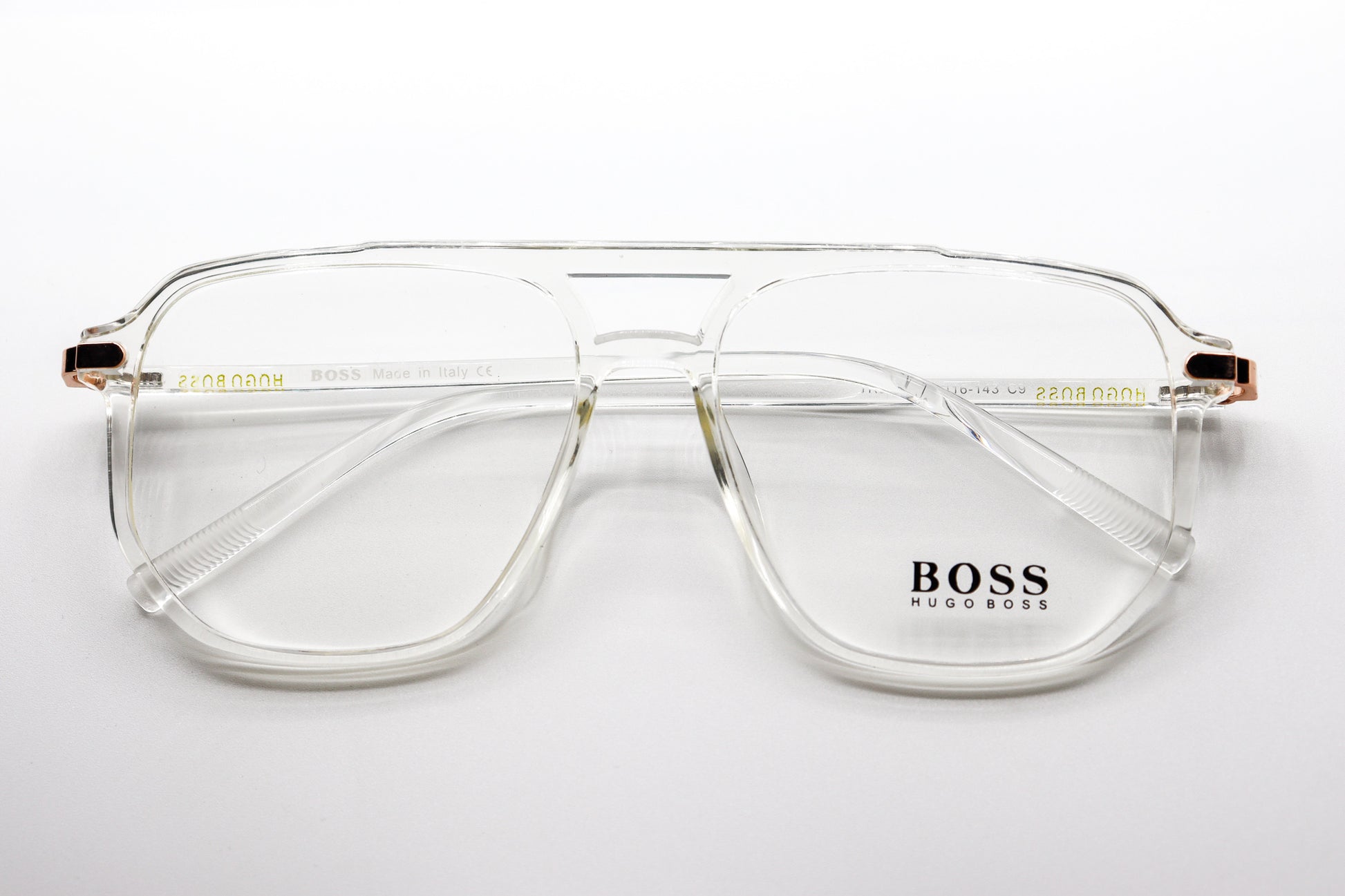 Hugo Boss Double Bridge Translucent White - TR3056W image 5