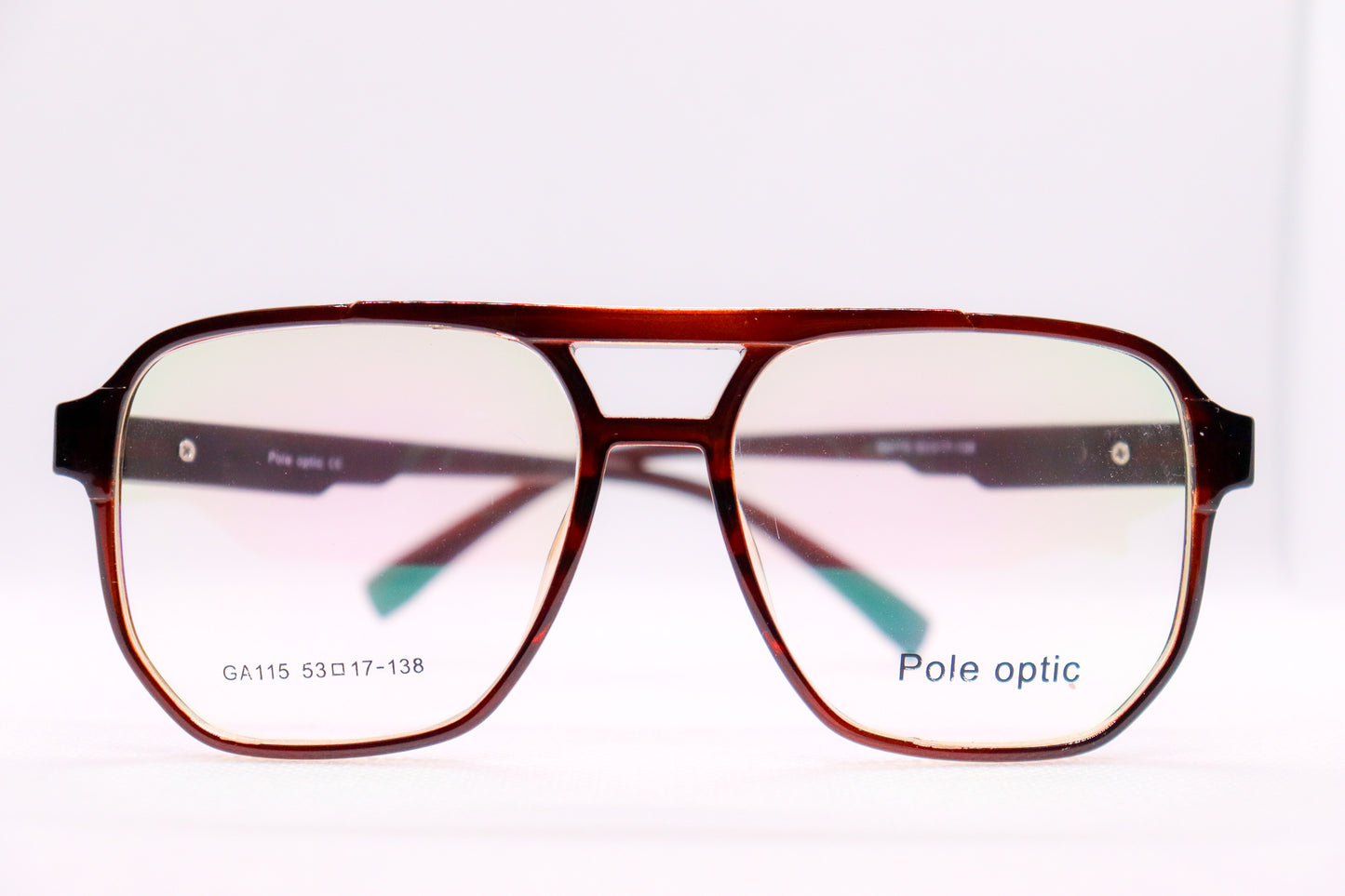 Professor Brown Eyeglasses - 9151 image 3