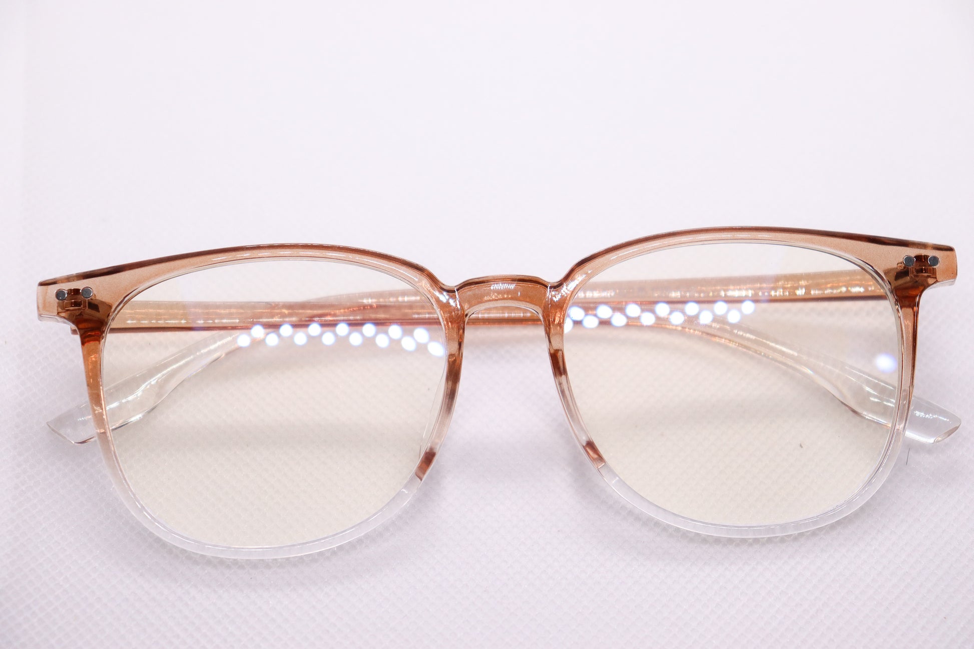 Simple Gradient Brown - BlueCut Eyeglasses - 3158 image 5