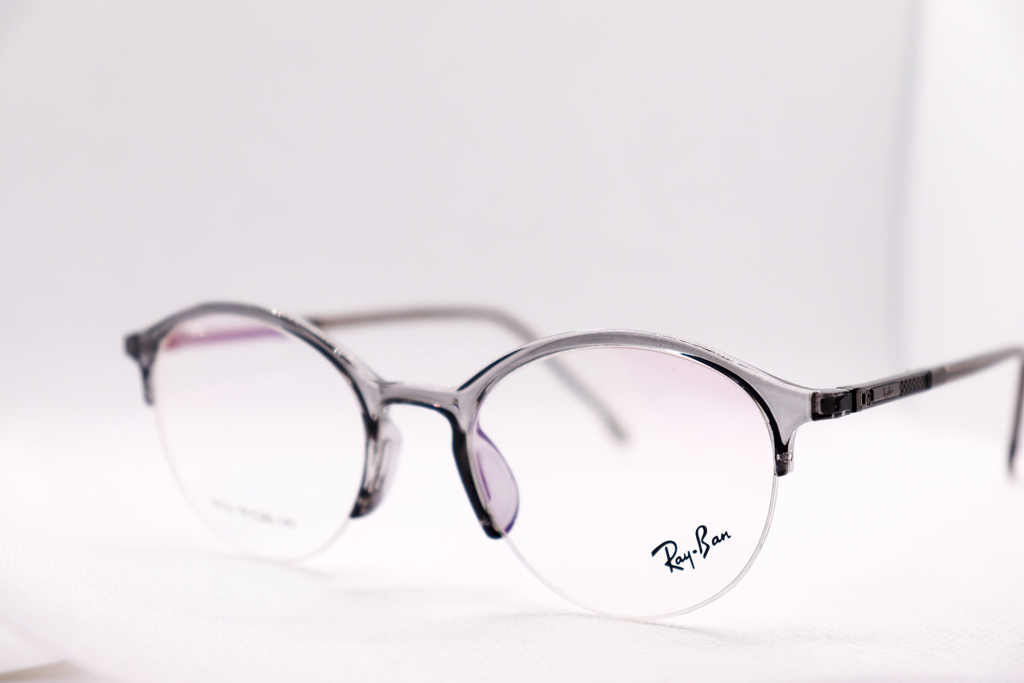 RB Round Half-Eye BlueCut Eyeglasses - 2277 image 1