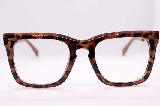 Wayfare Cheetah Brown Eyeglasses - 6957 image 0