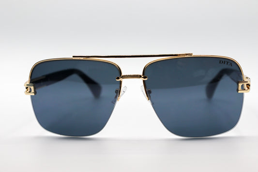 Dita Double Bridge Black & Gold image 0