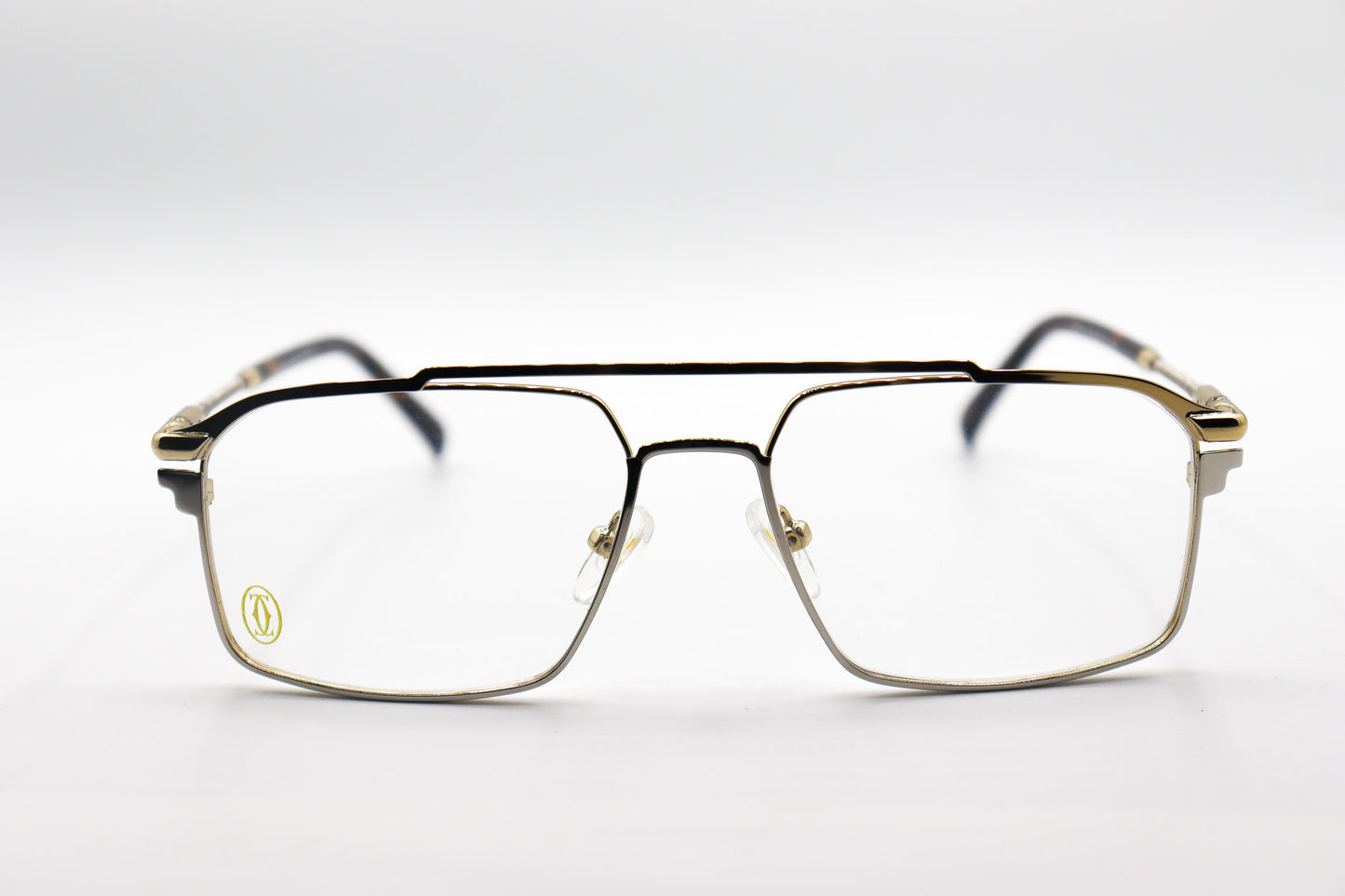Cartier Golden & Silver Double Bridge Metal Frame 12594-J image 0