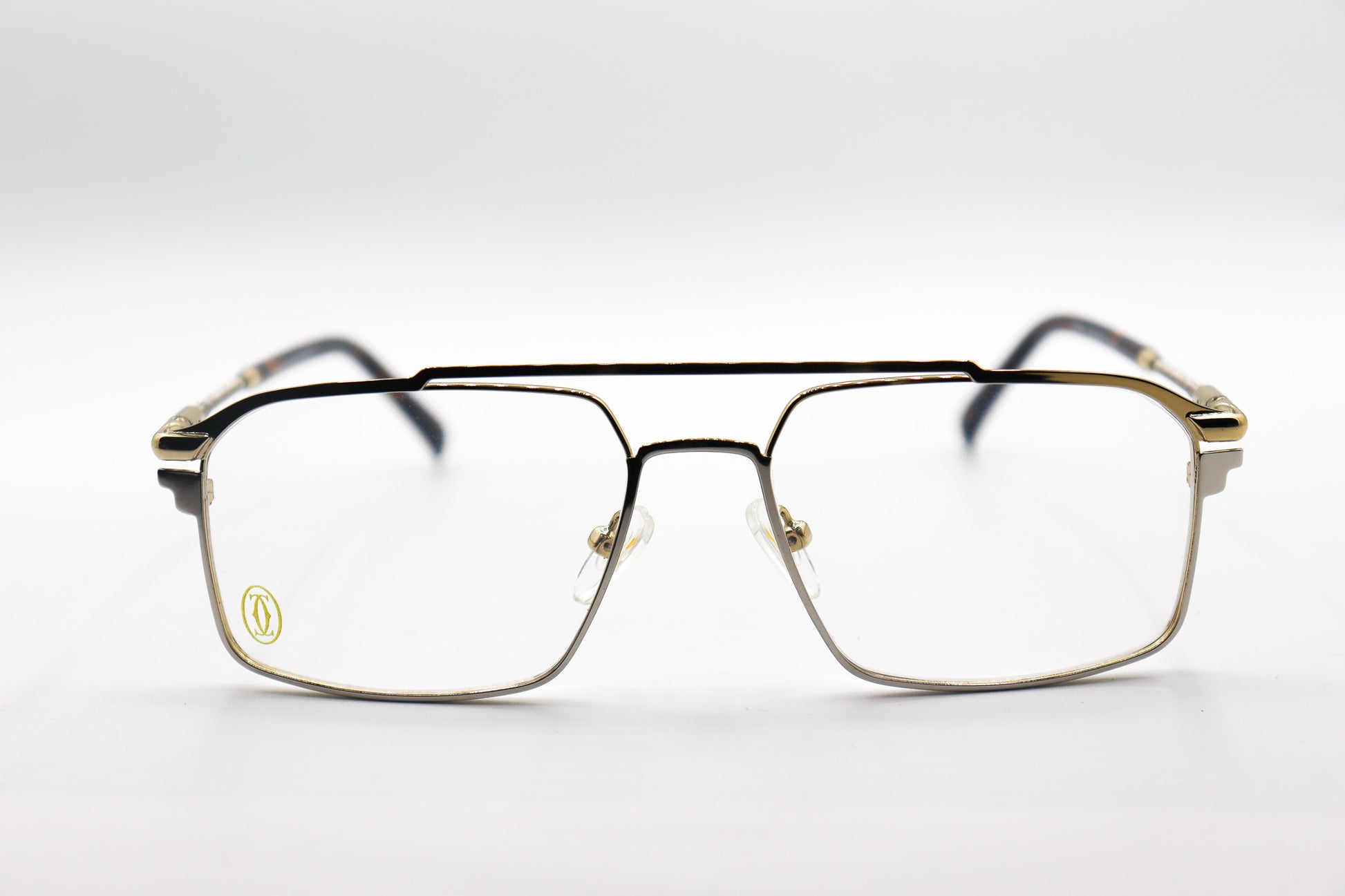 Cartier Golden & Silver Double Bridge Metal Frame 12594-J image 0