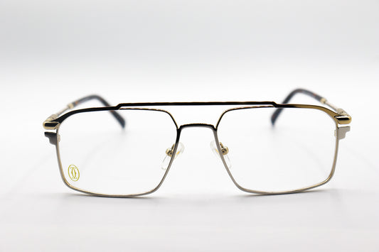 Cartier Golden & Silver Double Bridge Metal Frame 12594-J image 0