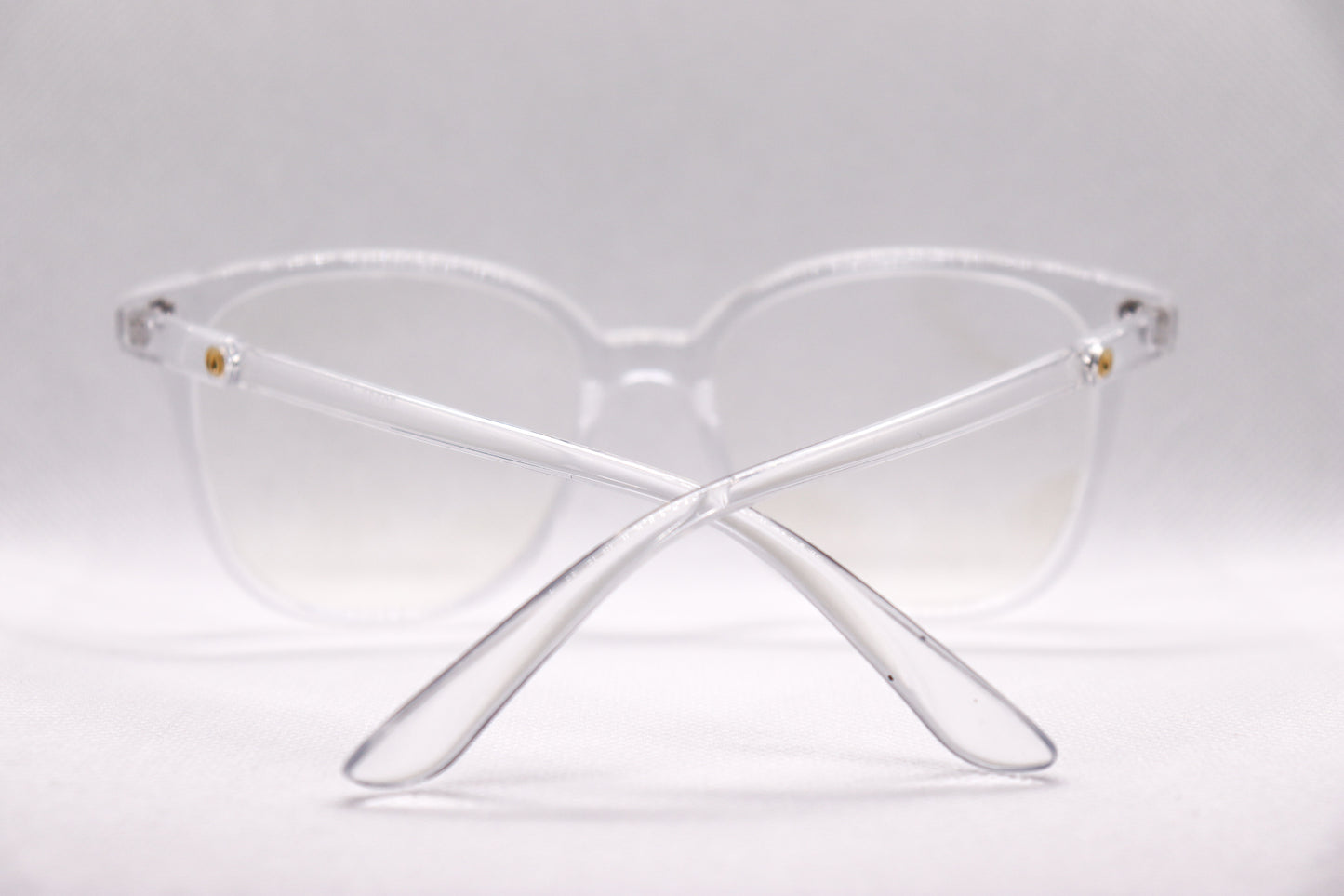 Oversized Translucent  Eyeglasses - 6466 image 4