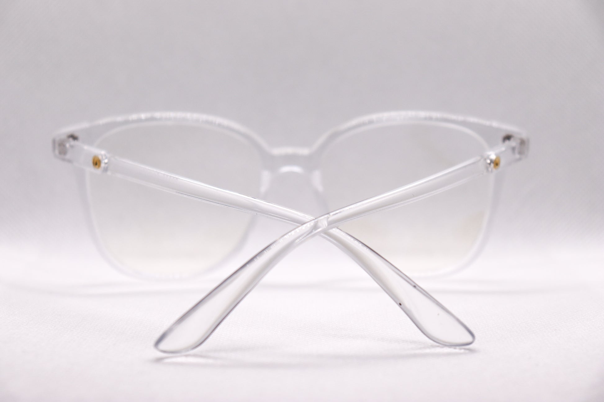 Oversized Translucent  Eyeglasses - 6466 image 4