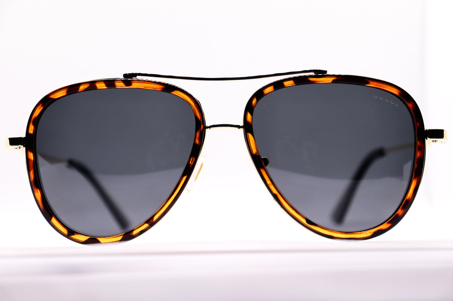 Aviators Cheetah & Gold Sunglasses - 6212 image 0