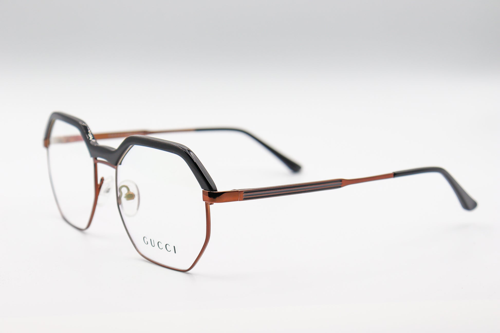 Gucci Octagon Black & Bronze-GC12404 image 3