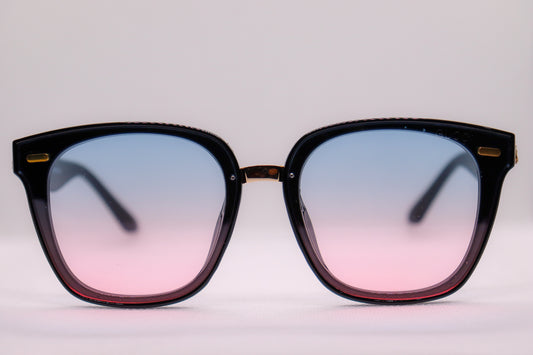 Dual color Gradient Sunglasses - 9664